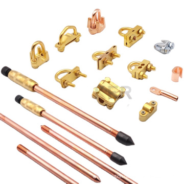 Cheap Price Surface Gloss Whorled Copper Bonded Earth Rod